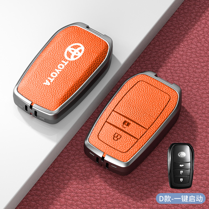 유형 C 아연 합금 쉘 2 버튼 Emma Orange 단일 쉘