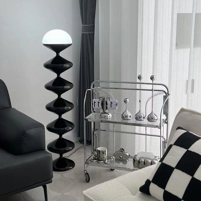 Living Room Floor Lamp Next to the Sofa, Unique Candied Hawthorn Lamp, Bedroom Bedside Desk Vintage Art Atmosphere Lamp