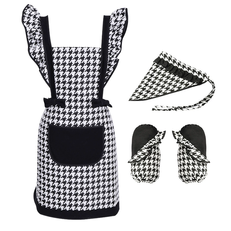 Домашняя кухня, корейская версия, милый креативный набор, фартук, ресторанный платок принцессы, литературные модные рукава в скандинавском стиле