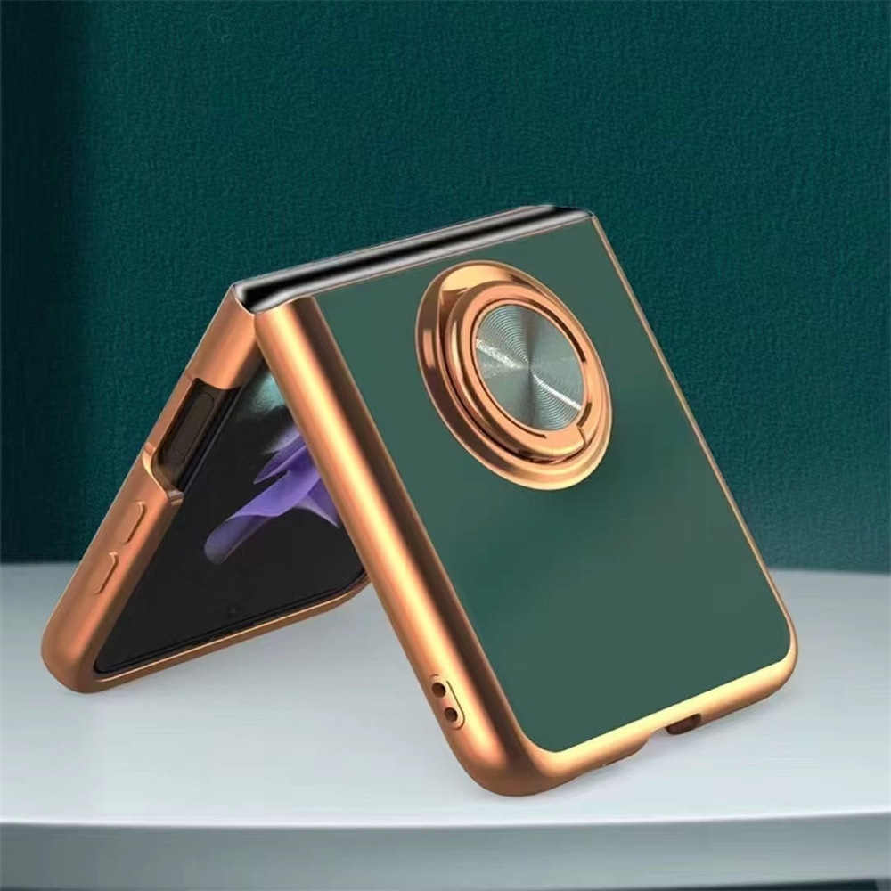 Capa com anel magnético para samsung galaxy z flip_voghion.com
