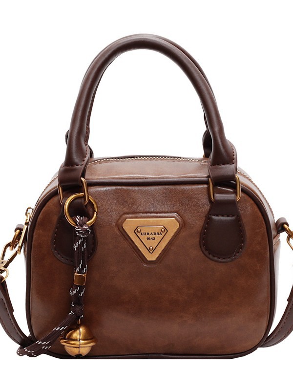 Diseño de nicho transfronterizo retro bolso pequeño para mujeres 2024 nueva moda de otoño y invierno simple bolso de hombro portátil