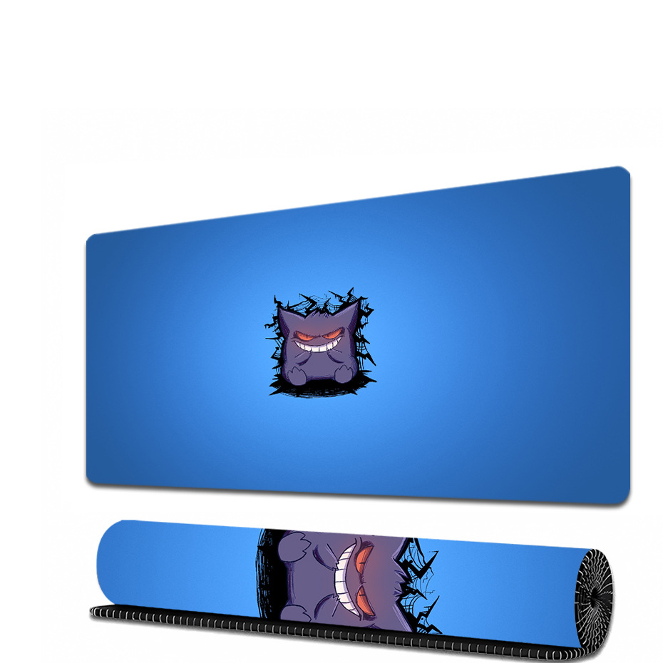 Baby digital Geng Ghost teclado de computadora animado para niños gran mouse pad teclado de mesa de juego pad