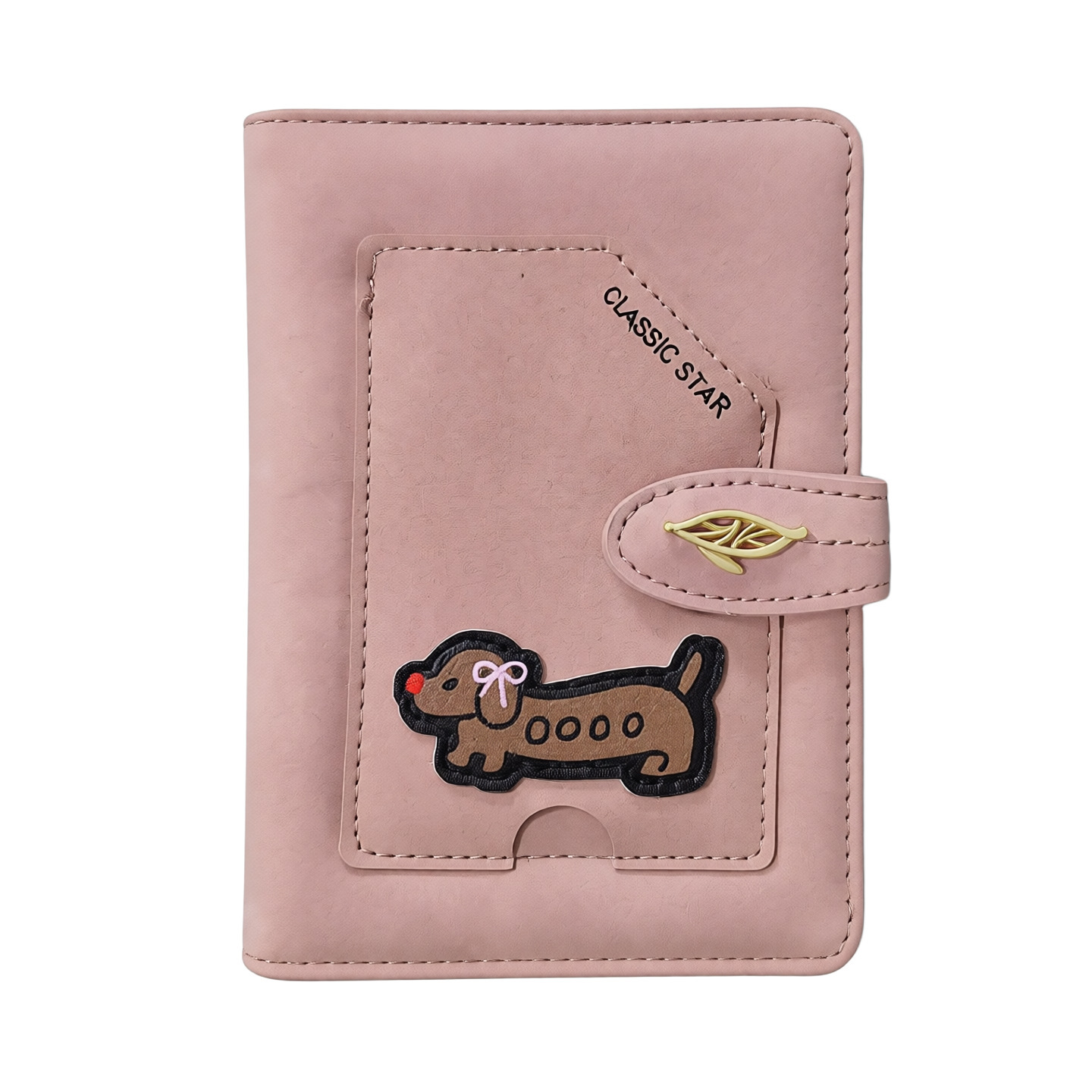 Cross-Border Binding Thick PU Leather Multi-Card Slot Handmade Sewn Leather Passport Protector Foreign Trade Passport Holder