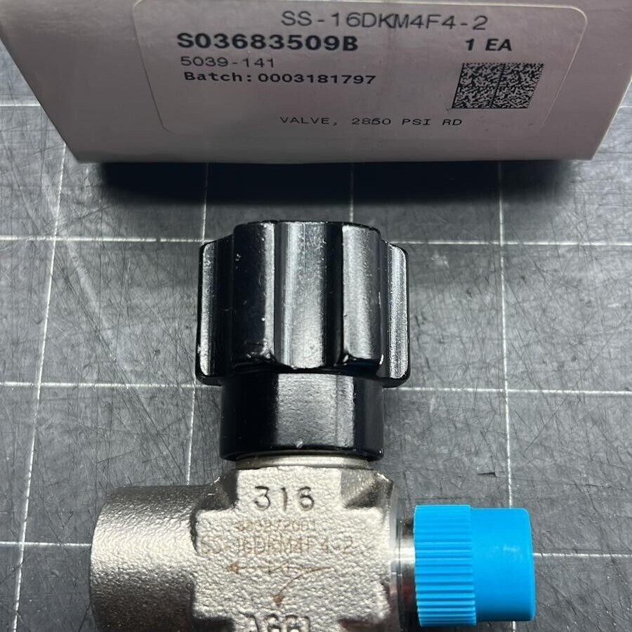 1 件全新阀门世伟洛克 SS-16DKM4F4-2 整体阀门非旋转杆阀