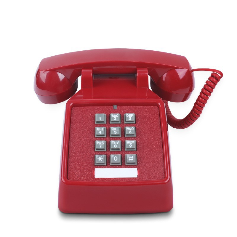 Teléfono retro transfronterizo, teléfono de botón, teléfono fijo, para habitación de huéspedes, oficina, teléfono móvil para el hogar, hotel, estilo antiguo