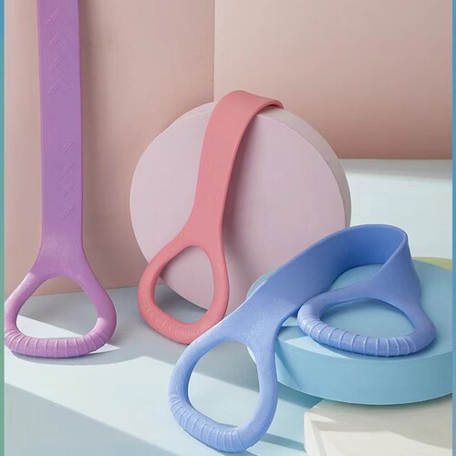 New 8-figure tensioner, yoga auxiliary home elastic band, fitness equipment, women's open shoulder and beautiful back elastic band