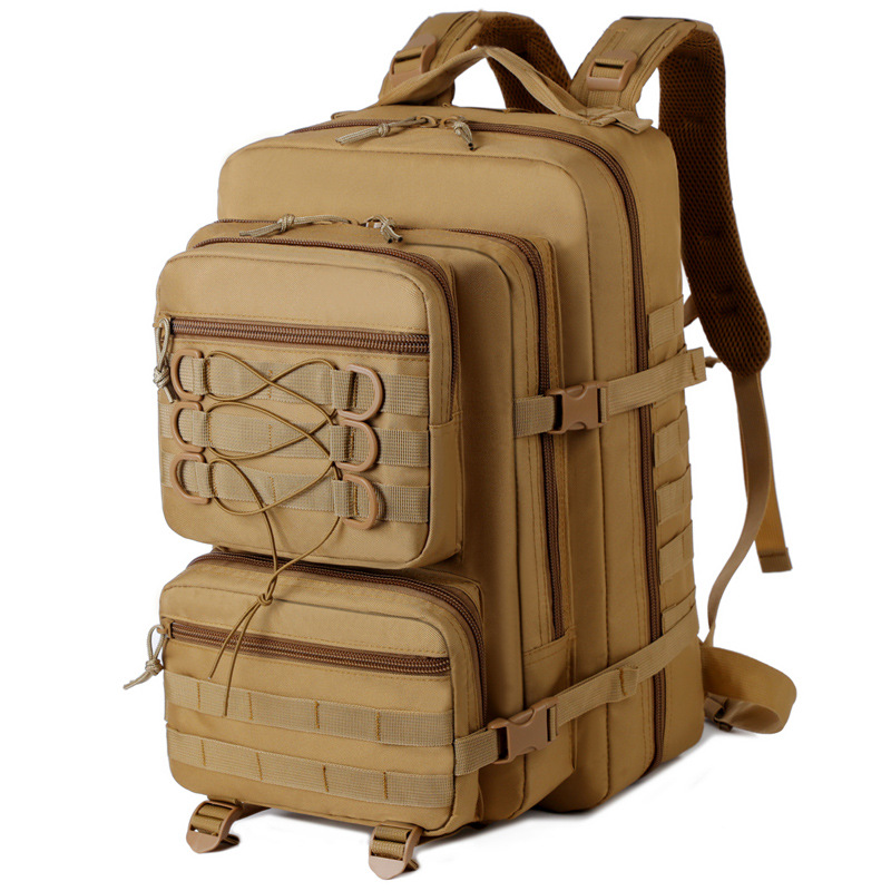 Mochila de viaje de gran capacidad expandible Oxford resistente al desgaste, mochila deportiva de camping, mochila de montaña de senderismo