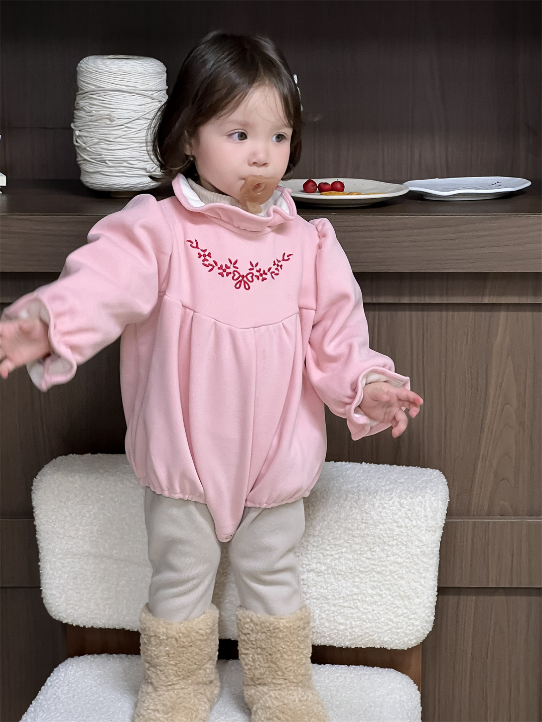 Ropa de invierno para niños, niñas, ropa de invierno para niños coreanos, ropa de invierno para bebés, ropa de invierno para bebés