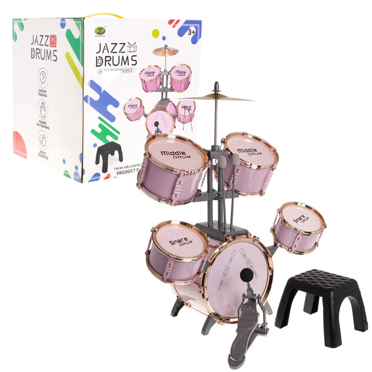 Игрушка-барабан для раннего развития детей, музыкальный инструмент для перкуссии, набор из пяти барабанов для внешней торговли и трансграничной торговли