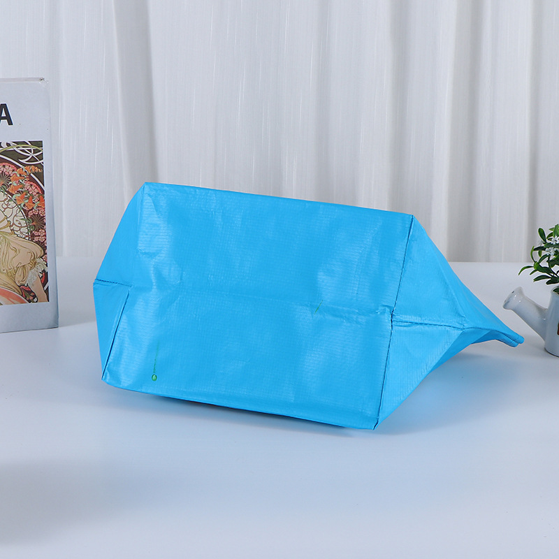 Bolsas de tejido portátiles personalizadas bolsas de compras de gran capacidad con logotipo impreso publicitario de exhibición de regalos bolsas de almacenamiento engrosado