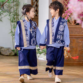 三月三广西壮族少数民族服装儿童表演服套装幼儿园小学苗族演出服