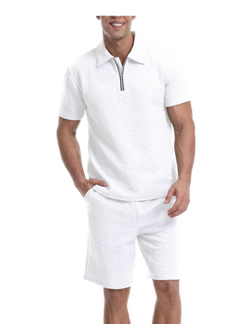 Summer fashionable comfortable solid color colored sports set with…