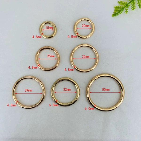 Golden, 20mm, diameter/size 4.8, 4.8mm