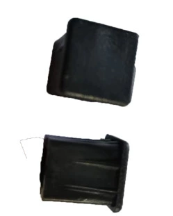 Заглушка трубы Пластиковая квадратная труба Заглушка из нержавеющей стали Внутренняя заглушка Квадратная стальная заглушка для крышки Бамперный стол и стул Подушка для ног