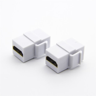 American Keystone Wall Black/White module HDMI female to female Module Adapter HDMI HD adapter