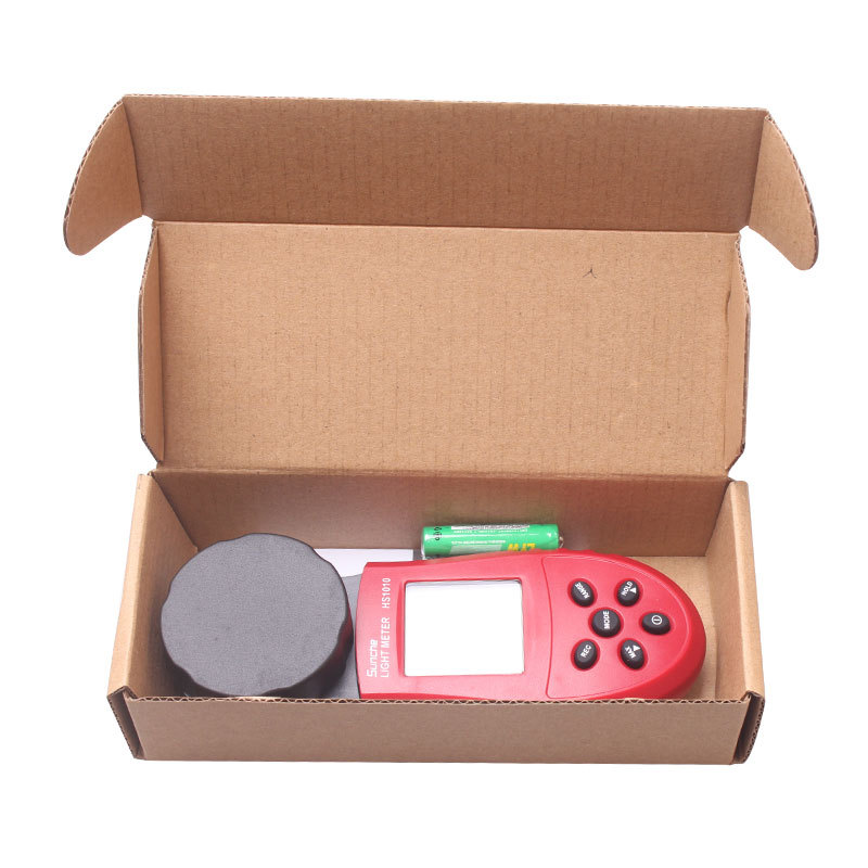 HS1010一体式自动量程数显电子光度计手持式测光仪批发照度计