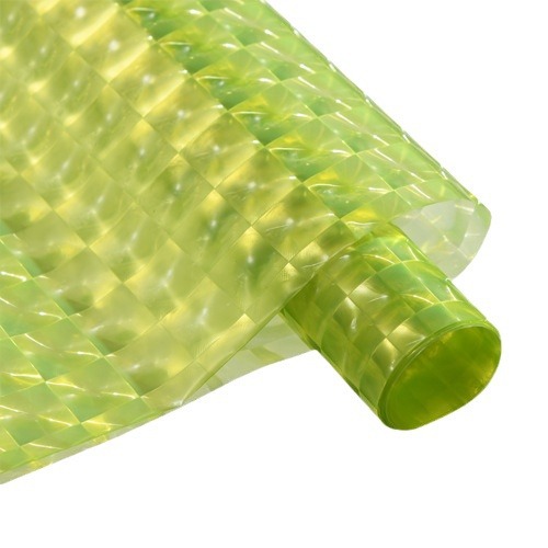 Cubo de hielo flor papel de envolver 3D tridimensional celofán impermeable color mágico máscara de ojo de gato tienda de flores material floral papel de envolver