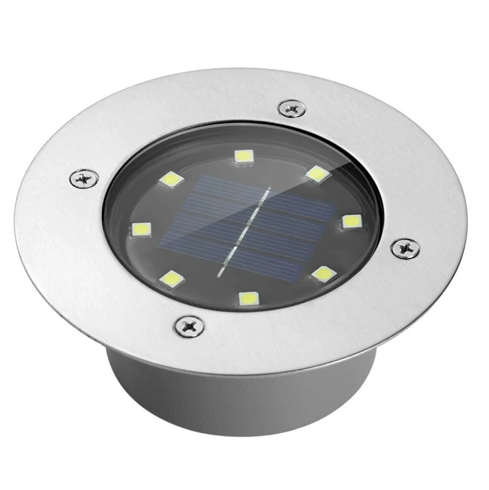 LED lamp solar-powered for cemetery, garden lights