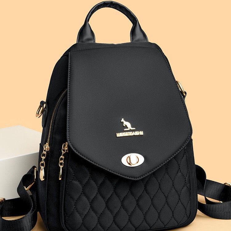 Cross-Border Women's Backpack 2026 New Style Fashionable Oxford Cloth Canvas Casual Backpack High-End Women's Backpack Cross-Border Women's Backpack 2026 New Style Fashionable Oxford Cloth Canvas Casual Backpack High-End Women's Backpack