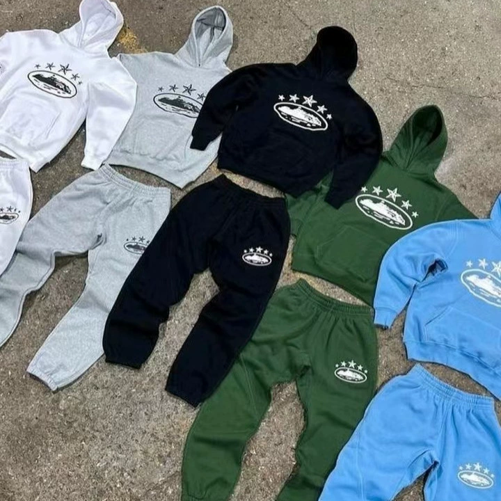 Новый костюм Алькатрас с Corteiz Demon Kit Куртка Трансграничный Защитник Толстовка Серия Спортивная одежда