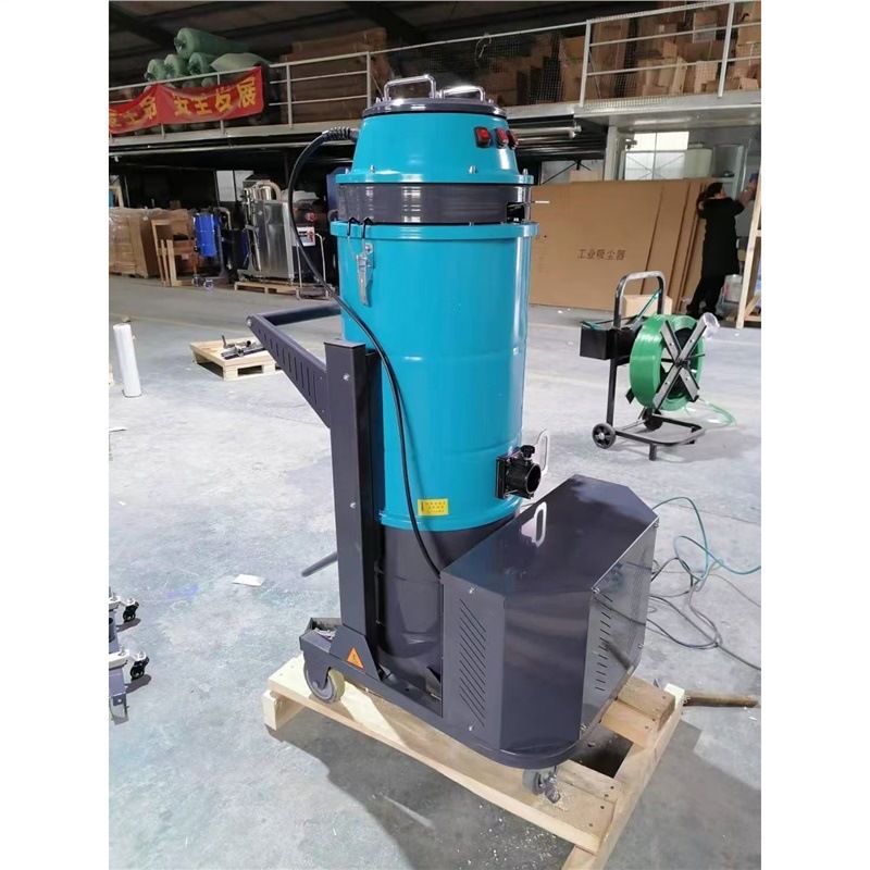 真空大型移动式吸尘器桶式工业无线电瓶除尘工地强力大功率吸尘机