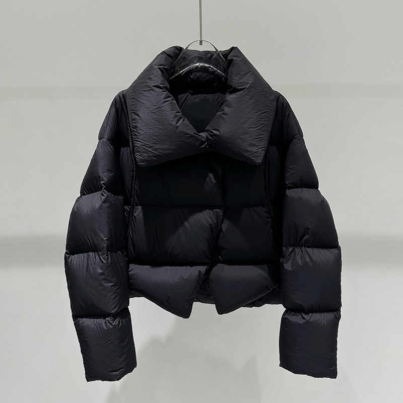 2025 Winter New Pure Color Versatile Fashionable Warm Bread Jacket Short down Jacket Jacket for Women 41020037
