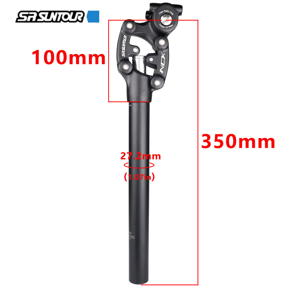 Suntour santuo amortiguador asiento tubo NCX amortiguador bicicleta de montaña tubo del asiento 27,2 30,4 31,6 tubo del asiento de la bicicleta