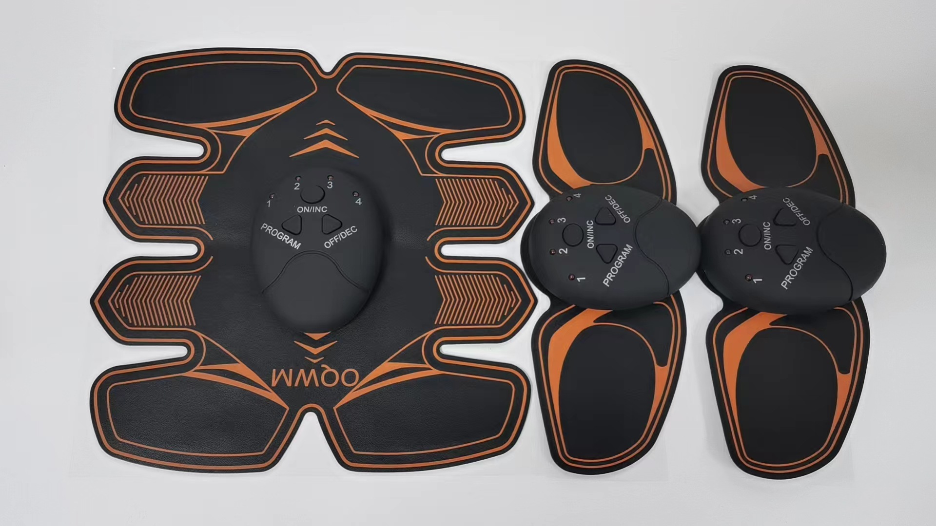 Venta al por mayor de fábrica inteligente abdominal instrumento de fitness abdominal entrenamiento abdominal pegatinas musculares abdominales de seis piezas vientre perezoso contracción y reducción de vientre equipo de fitness