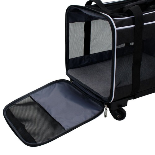 Factory Multi-functional Pet Airline Bag, Dog Travel Portable Wheeled Case, Multi-use Small Dog and Cat Bag