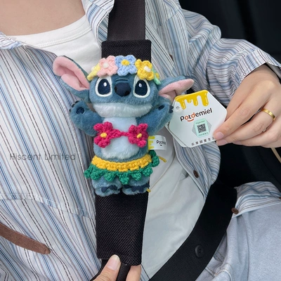Authentic How to Train Your Dragon | Sürətlər qutusu və əl tormozu başlıqları - shoulder-pads-79-black-plush-authentic-standing-stitch-garland-rose-red-beach-suit