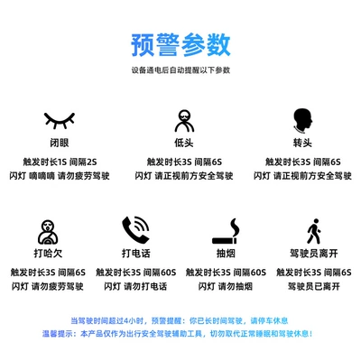 Cross-Border Anti-Fatigue Driving Warning Other Automotive Safety Supplies