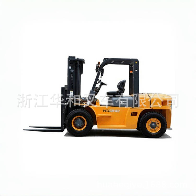 华和叉车厂家6.0吨四轮柴油内燃叉车前移式平衡重叉车经济型