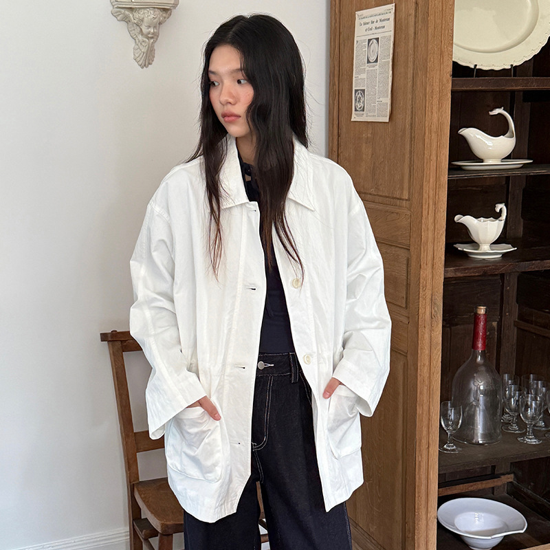 [Clearance, No Returns] Oversized Casual Style Large Pocket Blazer for Petite Figures, Autumn 2025 23610