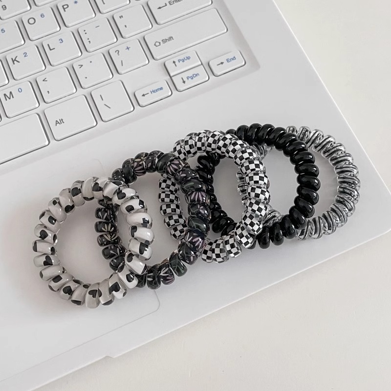 Coleteros de Estilo Nuevo 2025, Frescos y Sencillos, Bandas para el Cabello Modernas y Versátiles, Bandas Elásticas de Alta Elasticidad y Duraderas, Accesorios para el Cabello de Otoño e Invierno.