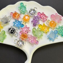 抖音小乌龟对对碰盲袋diy饰品配件树脂动物迷你盲盒玩具工厂批发