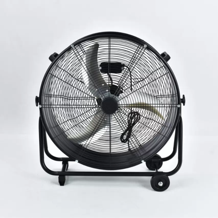 工业风扇鼓式鼓型排风铁风机落地滚筒轴流鼓风机三速节能工业