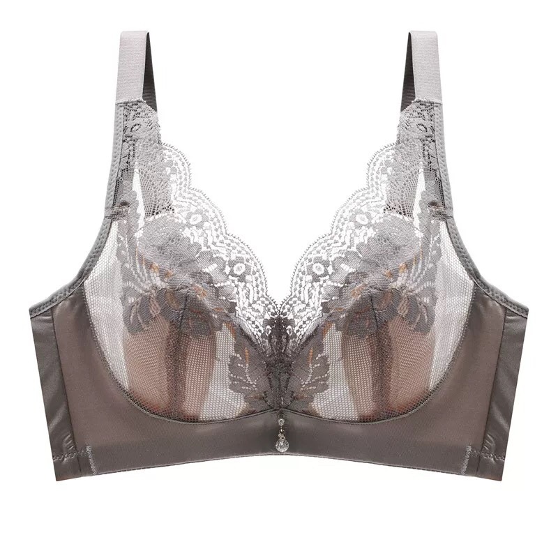 Sexy Lace Rabbit Ears Thin Comfortable Soft Steel Ring Bra Push-Up Adjustable Breast-Retracting Women's Intimates 008