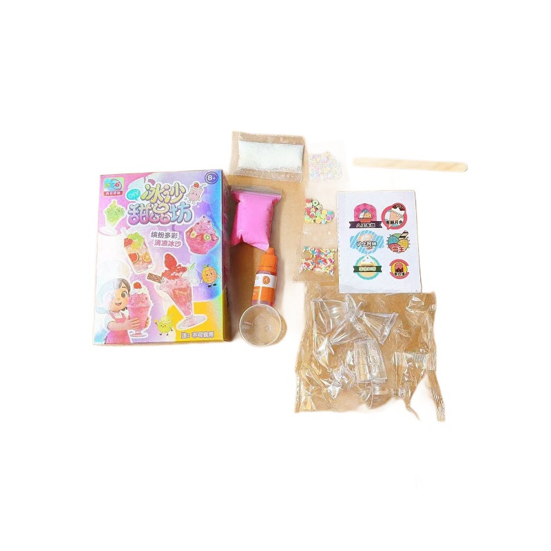 Juguetes infantiles hechos a mano DIY batido dulces materiales paquetes de tazas de té de leche juguetes al por mayor
