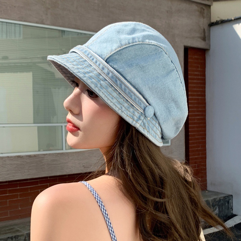 Sombrero de vaquero de cabeza grande, nuevo sombrero de pescador, sombrero de verano, boina, sombrero solar, sombrero de gran tamaño, marea