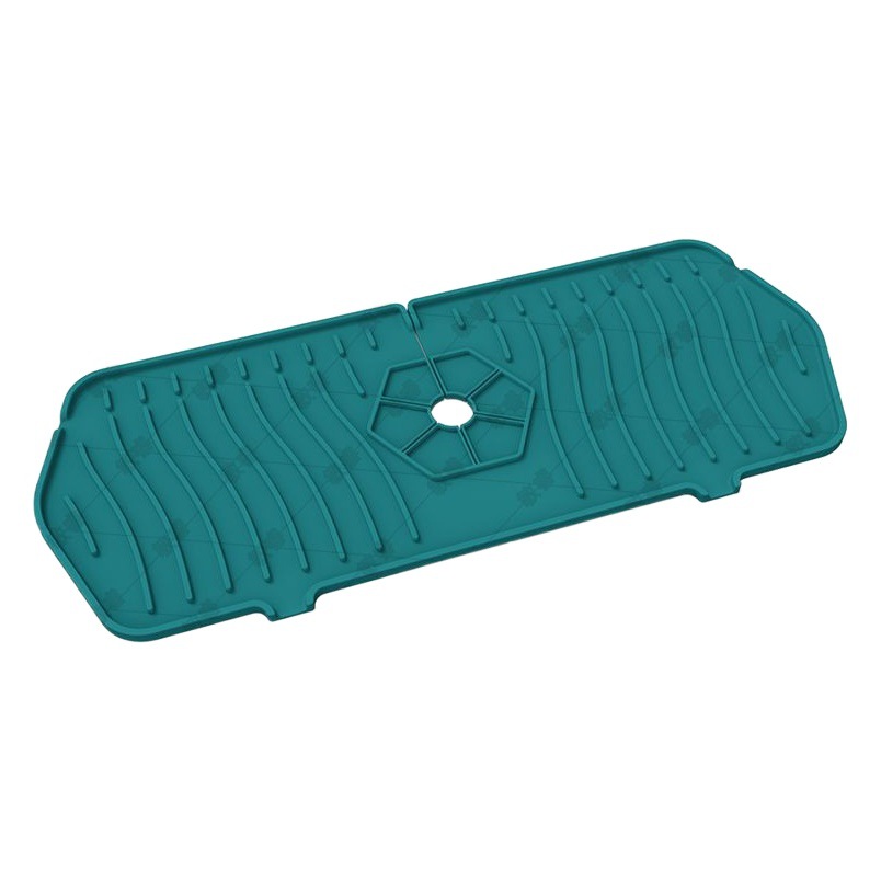 Nuevo grifo de silicona, almohadilla a prueba de salpicaduras, almohadilla de drenaje de grifo, almohadilla de grifo de baño de cocina, tamaño grande, mediano y grande