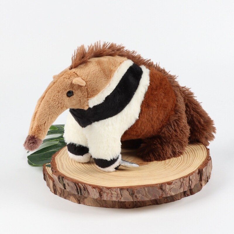 In stock anteater plush anteater simulation cute pony doll plush toy decoration wholesale