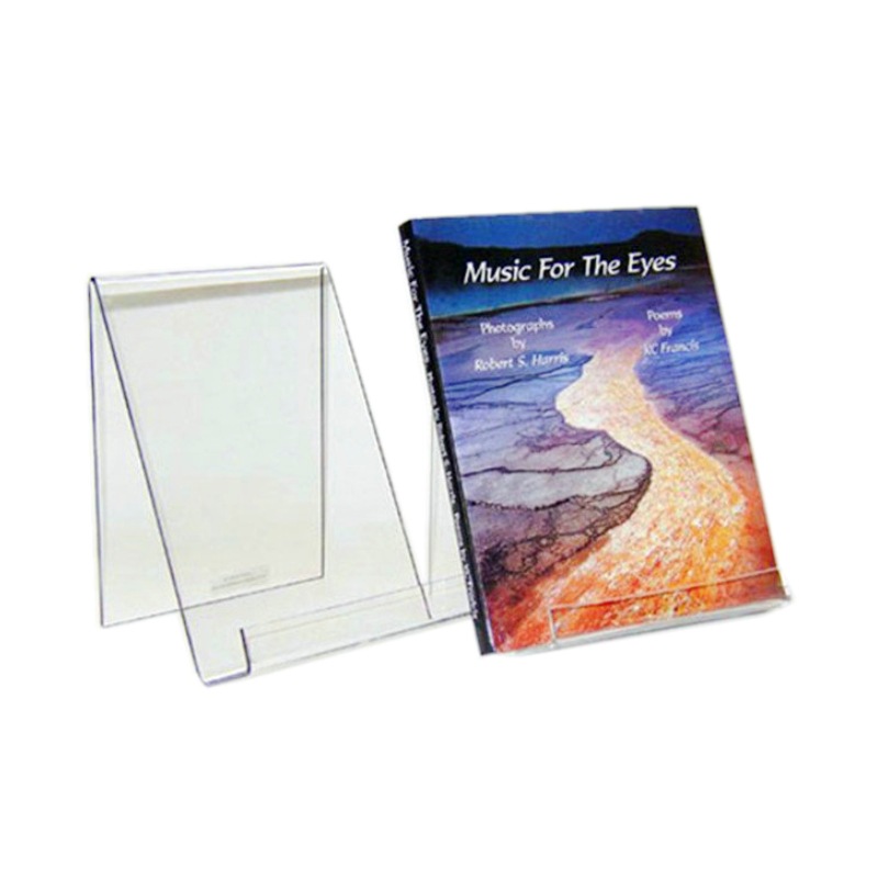 亚克力透明创意书架加工制作 有机玻璃新书陈列架生产厂家