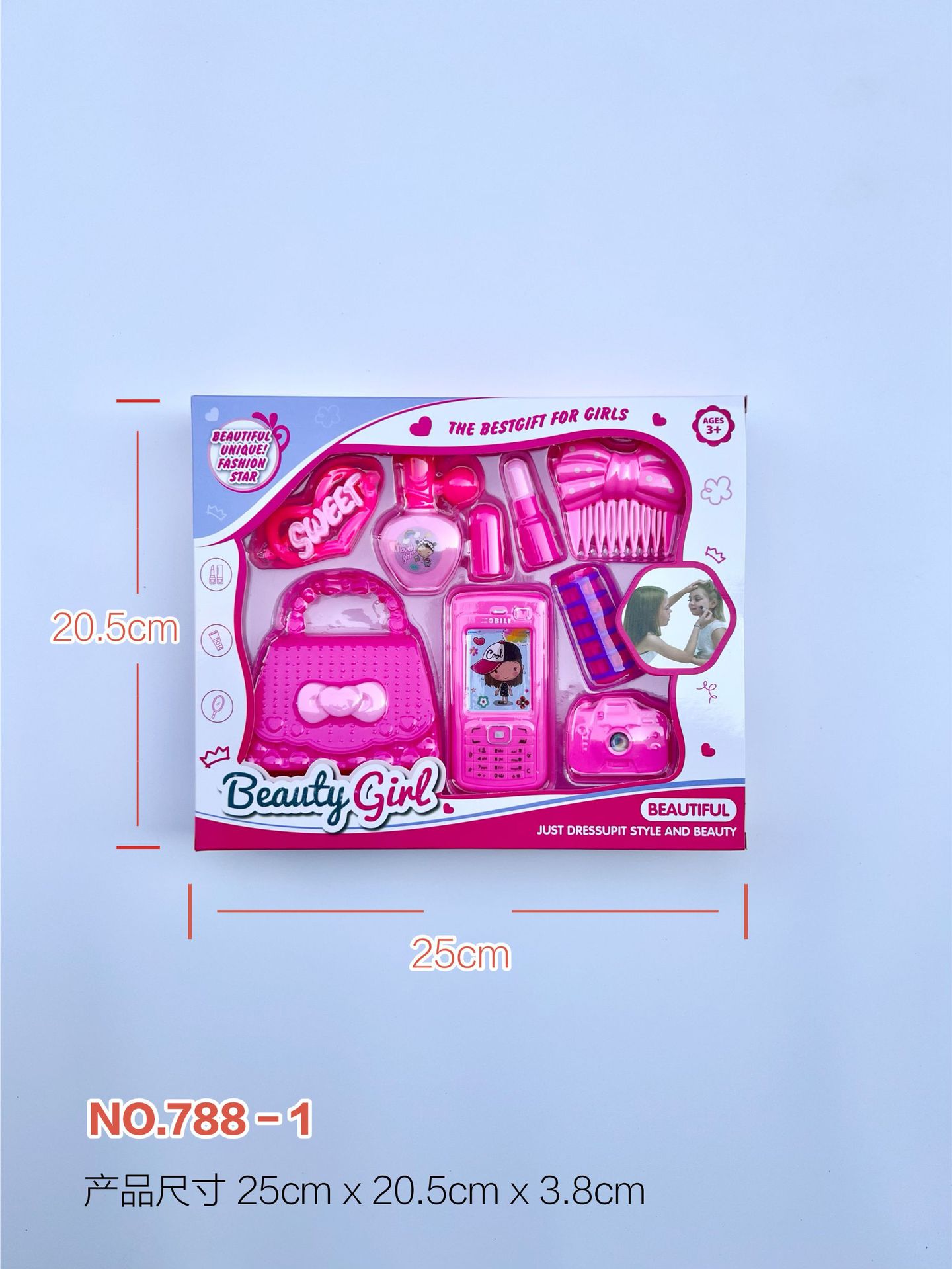 Simulación de juegos de juguetes y accesorios para el hogar, secador de pelo, peluquería, maquillaje, permanente, tocador, juego de juguetes, regalo image 35
