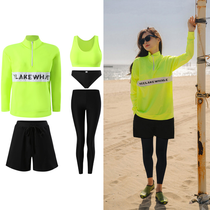 日焼け止め速乾ダイビングスーツ、長袖長ズボン水着、クラゲスーツ、カップル用保温メンズ水着、レディースサーフィンスーツ