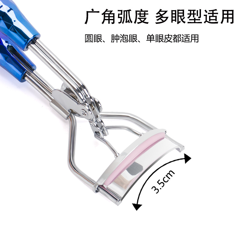 Diamante Handle Roll Eyelash Clamp Eyelash Clamp False Eyelash Styling Machine Eyelash Clamp Eyelash Clamp Eyelash Clamp