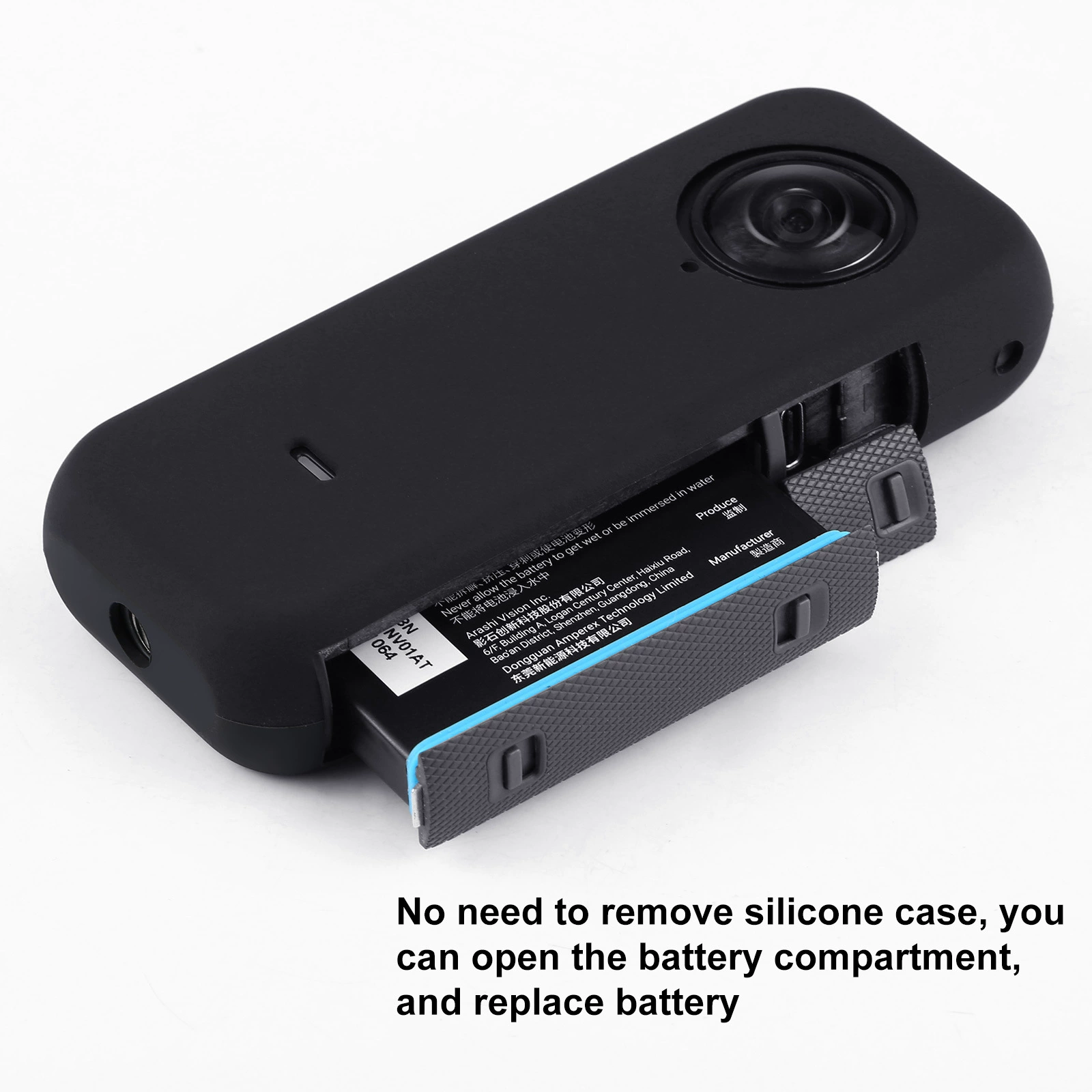 Силиконовый защитный чехол (PULUZ) для Insta360 ONE X2 — защитa от пыли по всему корпусу, точные вырезы
