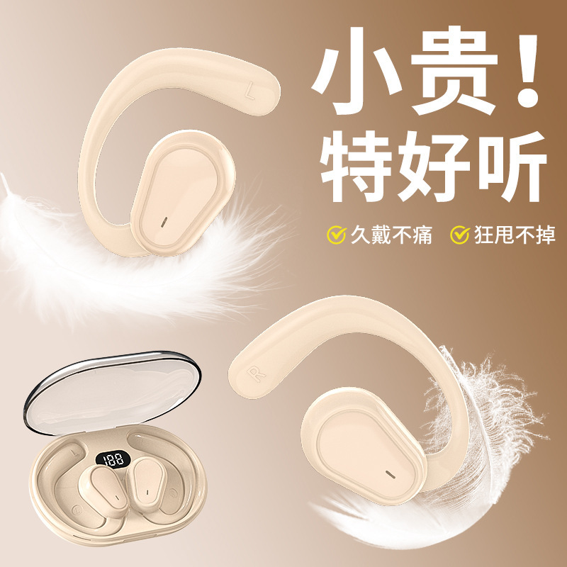 2024新型真 � � ワイヤレスbluetoothイヤホン耳かけロングロング航続装着快適スマートノイズリダクション男女通用|undefined