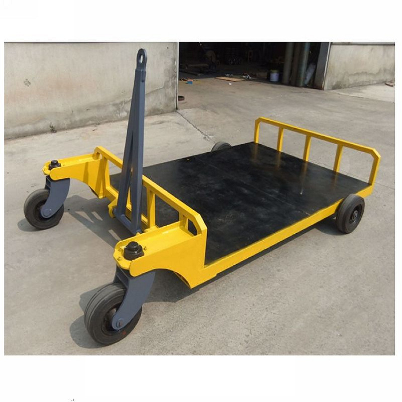 超低位型牵引平板车拖车 带斜坡升降尾板平板拖车挂车 小挖机拖车