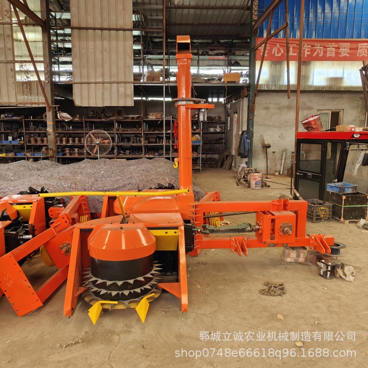 厂家加工拖拉机带侧挂青储机单盘割台大小型割台青储机收获机割台