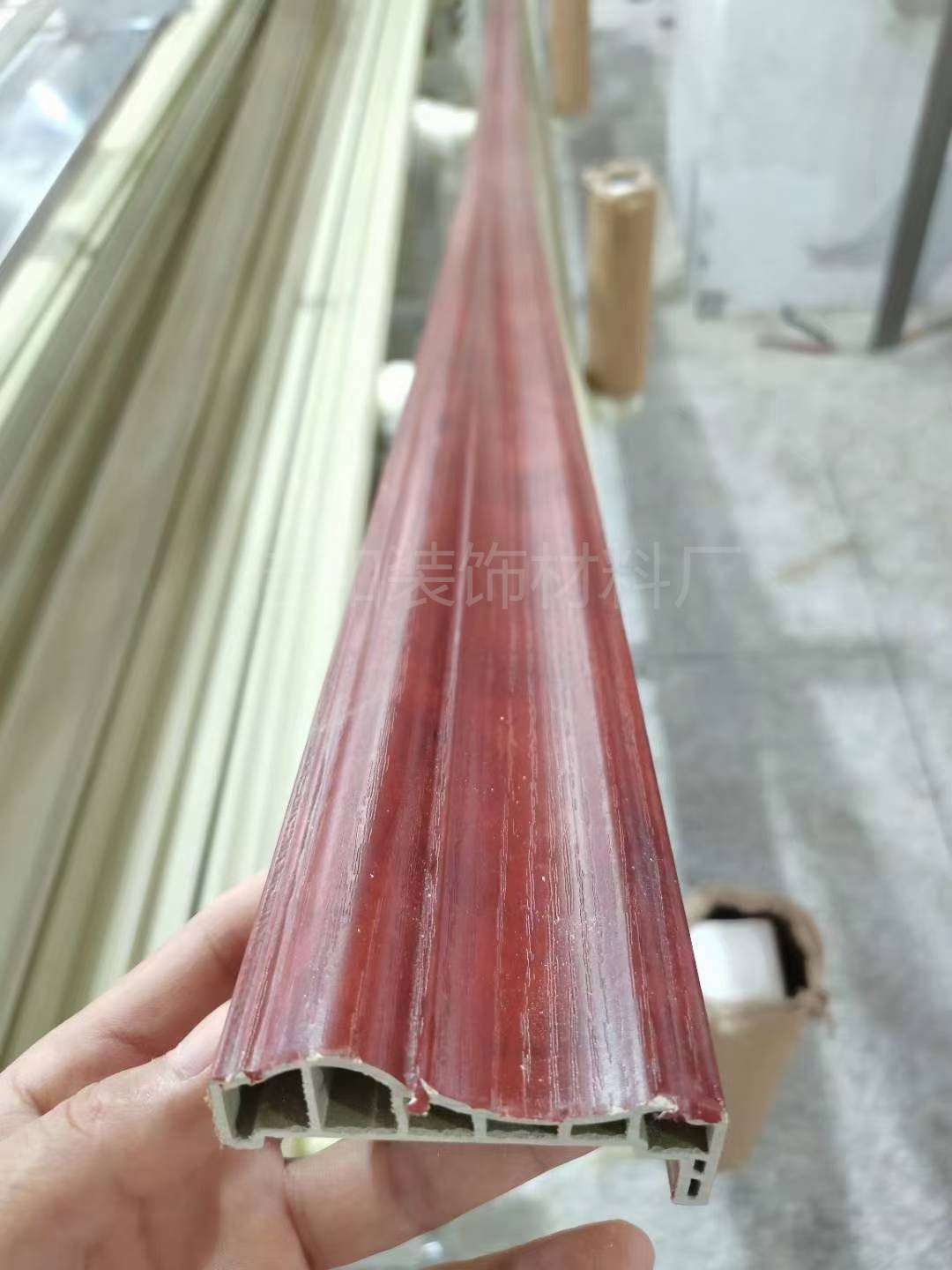 7公分L型门套窗套墙裙竹木纤维集成快装墙板配套门框窗户套装饰线